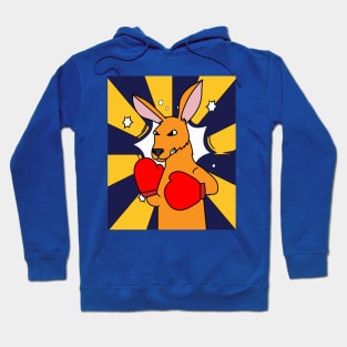 Boxing Glove Boxing Kangaroo Fighting Hoodie